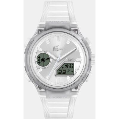 Lacoste Reloj de mujer LC33 Capsule 2011480 de silicona blanco. Blanco Lacoste Reloj de mujer LC33 Capsule 2011480 de silicona blanco. Blanco