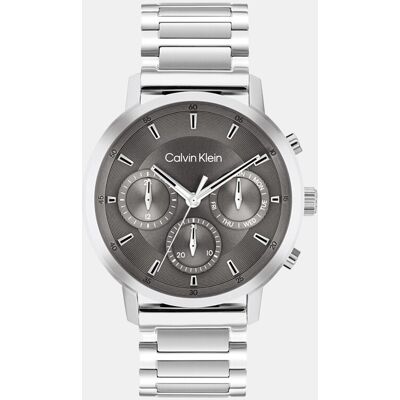 Calvin Reloj de hombre Gauge 25200493 multifunción de acero. Plata Calvin Reloj de hombre Gauge 25200493 multifunción de acero. Plata
