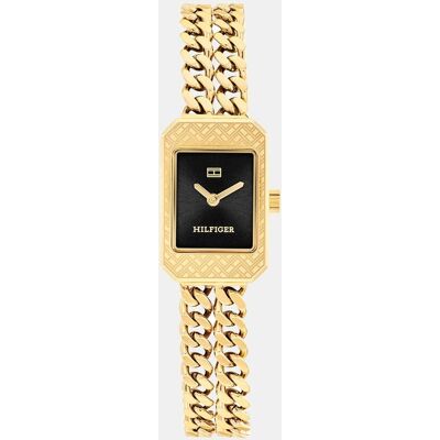 Tommy Hilfiger Reloj de mujer Sarah 1782842 de acero inoxidable y esfera azul. Negro Tommy Hilfiger Reloj de mujer Sarah 1782842 de acero inoxidable y esfera azul. Negro