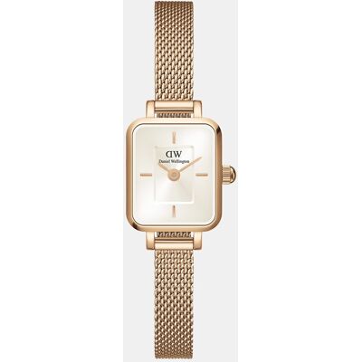 Daniel Wellington Reloj de mujer Quadro Mini DW00100651 de malla de acero rosa. Rosa Daniel Wellington Reloj de mujer Quadro Mini DW00100651 de malla de acero rosa. Rosa