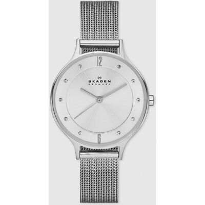 skagen Reloj de mujer anita lille de malla de acero. Plateado skagen Reloj de mujer anita lille de malla de acero. Plateado