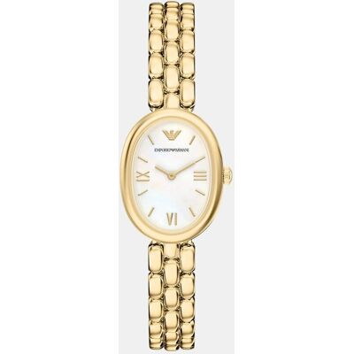 Giorgio Armani Reloj de mujer ar11777 de acero cierre de mariposa. Dorado Giorgio Armani Reloj de mujer ar11777 de acero cierre de mariposa. Dorado