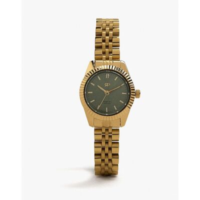 Parfois Reloj de mujer de acero inoxidable redondo. Dorado Parfois Reloj de mujer de acero inoxidable redondo. Dorado