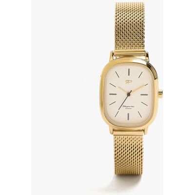 Parfois Reloj de mujer de acero inoxidable en liso. Dorado Parfois Reloj de mujer de acero inoxidable en liso. Dorado
