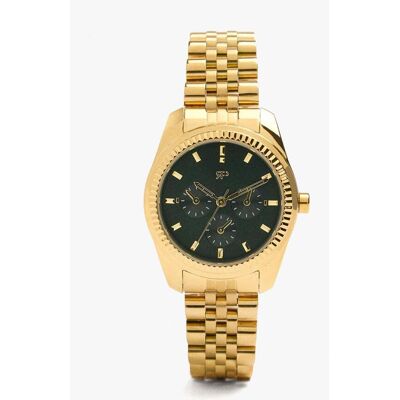 Parfois Reloj de mujer de acero inoxidable en liso. Dorado Parfois Reloj de mujer de acero inoxidable en liso. Dorado