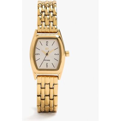Parfois Reloj de mujer cuadrado en liso. Dorado Parfois Reloj de mujer cuadrado en liso. Dorado