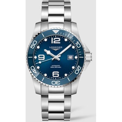 Longines Reloj de hombre Hydro Conquest L3.781.4.96.6 de acero. Azul Longines Reloj de hombre Hydro Conquest L3.781.4.96.6 de acero. Azul