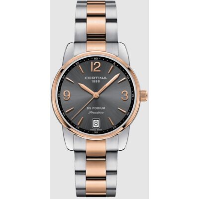 Certina Reloj de mujer DS Podium Lady de acero bicolor. Gris Certina Reloj de mujer DS Podium Lady de acero bicolor. Gris