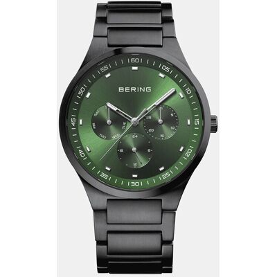 Bering Reloj de hombre 11740-728 multifunción de acero negro. Negro Bering Reloj de hombre 11740-728 multifunción de acero negro. Negro