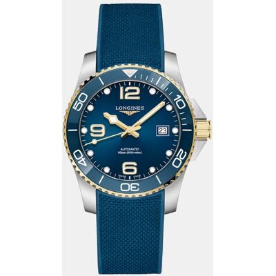 Longines Reloj de hombre Hydro Conquest L37813969 automático de caucho azul. Azul Longines Reloj de hombre Hydro Conquest L37813969 automático de caucho azul. Azul