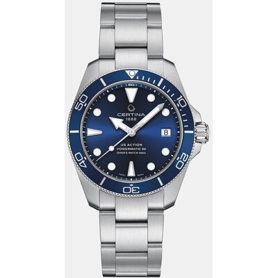 Certina Reloj de hombre DS Action C0328071104100 de acero. Azul Certina Reloj de hombre DS Action C0328071104100 de acero. Azul