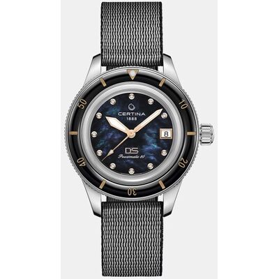 Certina Reloj de mujer Automático DS PH200M Lady C0362071812600 Tide textil gris. Azul Certina Reloj de mujer Automático DS PH200M Lady C0362071812600 Tide textil gris. Azul