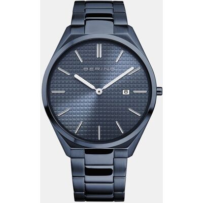 Bering Reloj de hombre Ultra Slim 17240-797 de acero azul. Azul Bering Reloj de hombre Ultra Slim 17240-797 de acero azul. Azul