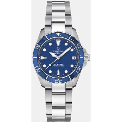 Certina Reloj de mujr DS Action Diver C0320071104100 automático de acero. Azul Certina Reloj de mujr DS Action Diver C0320071104100 automático de acero. Azul