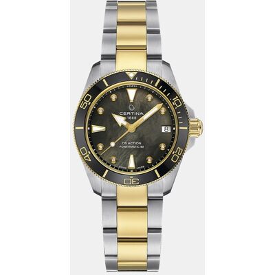 Certina Reloj de mujr DS Action Diver C0320072212600 automático de acero. Negro Certina Reloj de mujr DS Action Diver C0320072212600 automático de acero. Negro