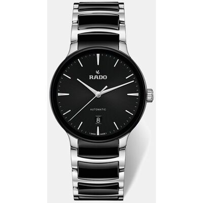 Rado Reloj de mujer Centrix Automatic R30018152 de cerámica y acero. Negro / Acero Inox Rado Reloj de mujer Centrix Automatic R30018152 de cerámica y acero. Negro / Acero Inox