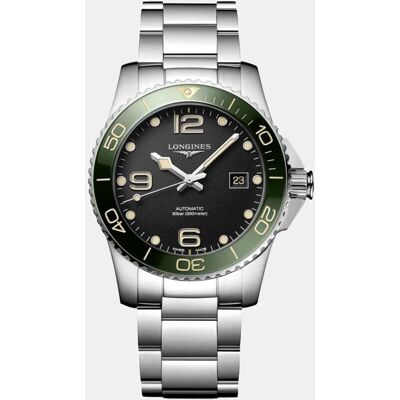 Longines Reloj de hombre Hydroconquest L3.781.4.05.6 automático de acero. Negro Longines Reloj de hombre Hydroconquest L3.781.4.05.6 automático de acero. Negro