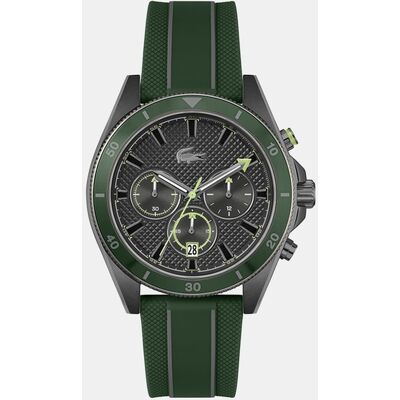 Lacoste Reloj de hombre Mainsail 2011363 de silicona verde. Verde Lacoste Reloj de hombre Mainsail 2011363 de silicona verde. Verde