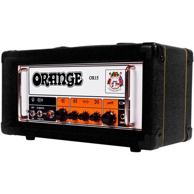 Orange Amplificador Cabezal para Guitarra Or15H Bk. Negro Orange Amplificador Cabezal para Guitarra Or15H Bk. Negro