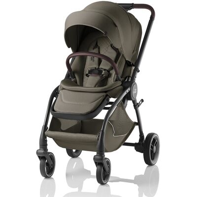 Britax Römer Silla de paseo reversible RIO Lux (nacimiento - 22 kg). Verde militar niño Britax Römer Silla de paseo reversible RIO Lux (nacimiento - 22 kg). Verde militar niño