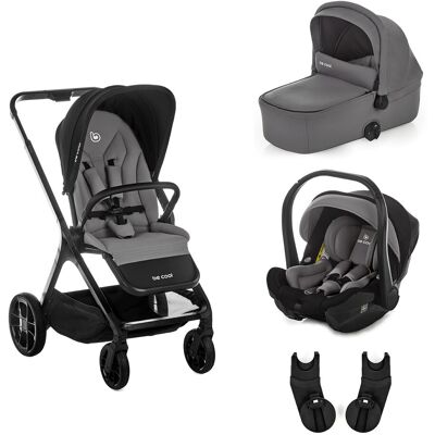 Be Cool Carrito de bebé Kombo con capazo Kombo y portabebé Travel Carrier.. Gris niño Be Cool Carrito de bebé Kombo con capazo Kombo y portabebé Travel Carrier.. Gris niño