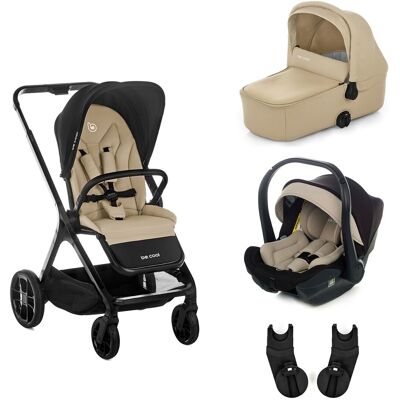 Be Cool Carrito de bebé Kombo con capazo Kombo y portabebé Travel Carrier.. Beige niño Be Cool Carrito de bebé Kombo con capazo Kombo y portabebé Travel Carrier.. Beige niño