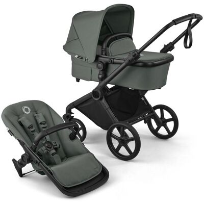 Bugaboo Carro de bebé Cub completo. Verde oscuro Bugaboo Carro de bebé Cub completo. Verde oscuro