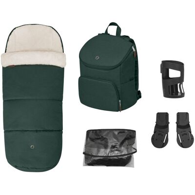 Maxi-Cosi Set de accesorios para carrito Oxford. (44 X 47 X 23 Cm) Verde niño Maxi-Cosi Set de accesorios para carrito Oxford. (44 X 47 X 23 Cm) Verde niño