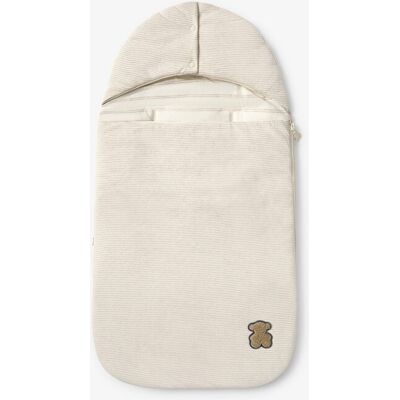 Tous Saco universal Baby para capazo o silla de paseo a rayas. Beige Tous Saco universal Baby para capazo o silla de paseo a rayas. Beige