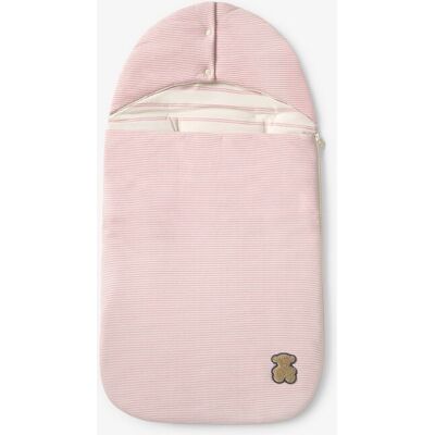 Tous Saco universal Baby para capazo o silla de paseo a rayas. Rosa Tous Saco universal Baby para capazo o silla de paseo a rayas. Rosa