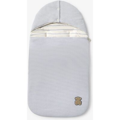 Tous Saco universal Baby para capazo o silla de paseo a rayas. Azul Tous Saco universal Baby para capazo o silla de paseo a rayas. Azul