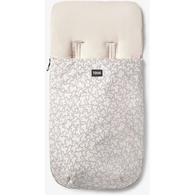 Tous Saco universal Baby para silla de paseo con estampado Kaos. Beige Tous Saco universal Baby para silla de paseo con estampado Kaos. Beige