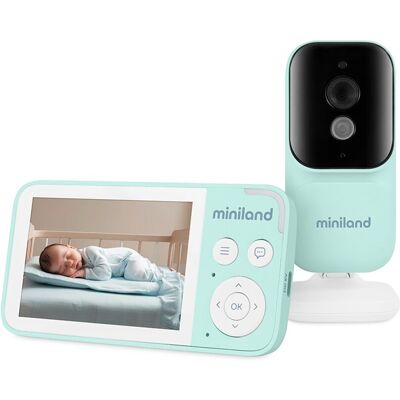 Miniland Vigilabebés video Digimonitor 3,5" Compact. Blanco niño Miniland Vigilabebés video Digimonitor 3,5" Compact. Blanco niño