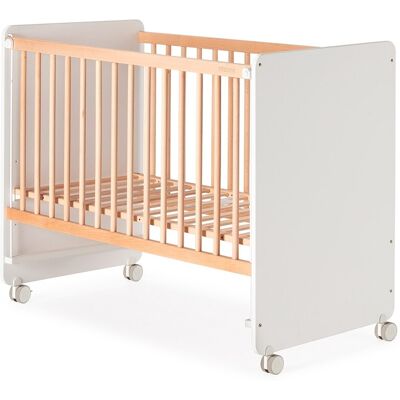 Micuna Cuna con opción colecho Lupita 120x60. Natural / Blanco niño Micuna Cuna con opción colecho Lupita 120x60. Natural / Blanco niño