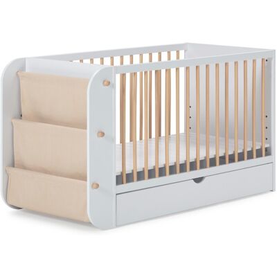 Micuna Cuna convertible (120x60) Salónica. (80.8 X 64.5 X 136 Cm) Blanco niño Micuna Cuna convertible (120x60) Salónica. (80.8 X 64.5 X 136 Cm) Blanco niño