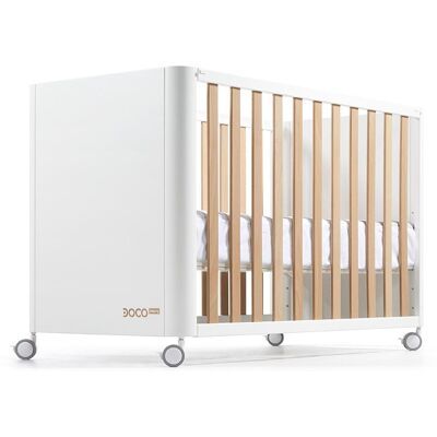 Cotinfant Pack Cuna de colecho (120x60) Doco STYLE + colchón Air-Foam. (76 X 95 X 54 Cm) Natural Cotinfant Pack Cuna de colecho (120x60) Doco STYLE + colchón Air-Foam. (76 X 95 X 54 Cm) Natural
