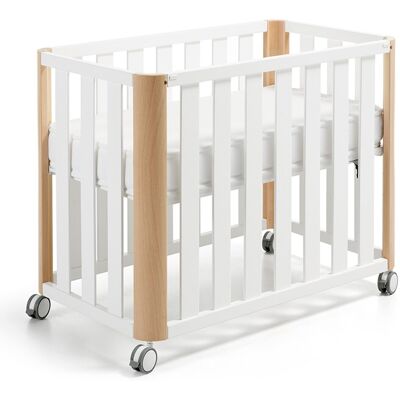 Cotinfant Minicuna de colecho ( 90X50cm ) Doco Sleeping blanco-natural (sin colchón). Blanco niño Cotinfant Minicuna de colecho ( 90X50cm ) Doco Sleeping blanco-natural (sin colchón). Blanco niño