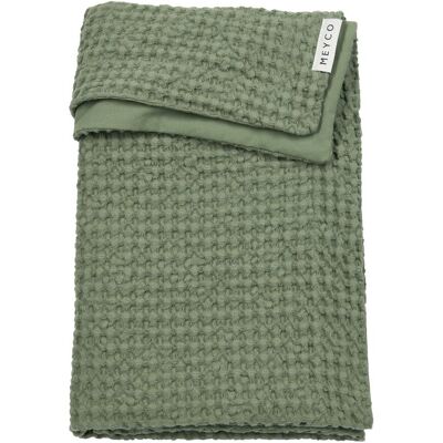 Meyco Manta minicuna gofrada 75x100 cm . Verde Oliva niño Meyco Manta minicuna gofrada 75x100 cm . Verde Oliva niño