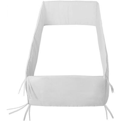 Cambrass Protector para cuna (70x140 cm) Liso E. Blanco niño Cambrass Protector para cuna (70x140 cm) Liso E. Blanco niño