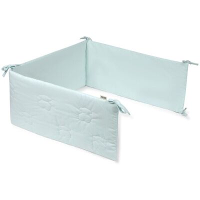 Tous Chichonera para cuna (60x120 cm) Baby pespunteada con osos. Verde Agua niño Tous Chichonera para cuna (60x120 cm) Baby pespunteada con osos. Verde Agua niño