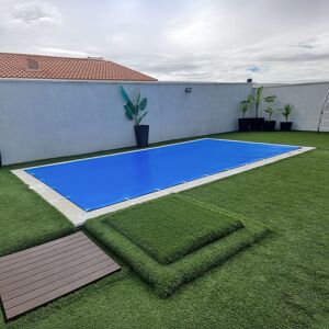 Pure Cobertor de Invierno PVC Express Piscina 6x3. Azul / Negro Pure Cobertor de Invierno PVC Express Piscina 6x3. Azul / Negro