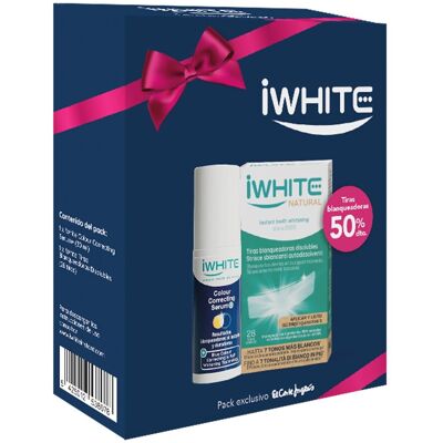 iWHITE Estuche Regalo Serum + Tiras . iWHITE Estuche Regalo Serum + Tiras .