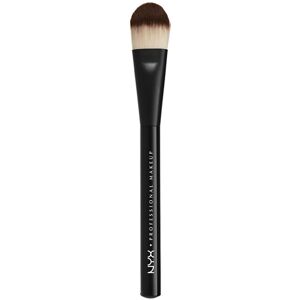 NYX Professional Makeup Brocha de Maquillaje Fluido Pro Flat Foundation Brush . NYX Professional Makeup Brocha de Maquillaje Fluido Pro Flat Foundation Brush .