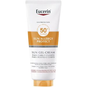 Eucerin Protección Solar Sun Allergy Protect SPF50+ Gel-Crema para rostro y cuerpo Eucerin Protección Solar Sun Allergy Protect SPF50+ Gel-Crema para rostro y cuerpo
