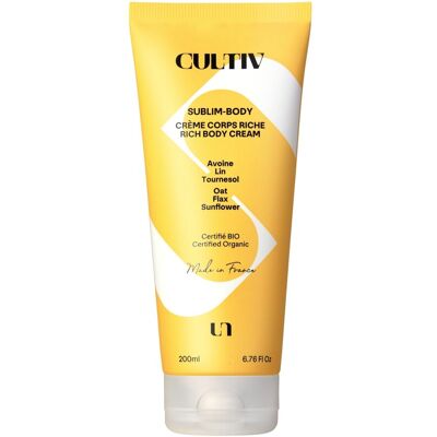 Cultiv Crema corporal Sublim-Body cream 200 ml . Cultiv Crema corporal Sublim-Body cream 200 ml .