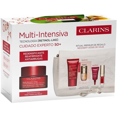 Clarins Estuche de regalo Cofre Experto Multi-Intenisve Pieles Secas . Clarins Estuche de regalo Cofre Experto Multi-Intenisve Pieles Secas .