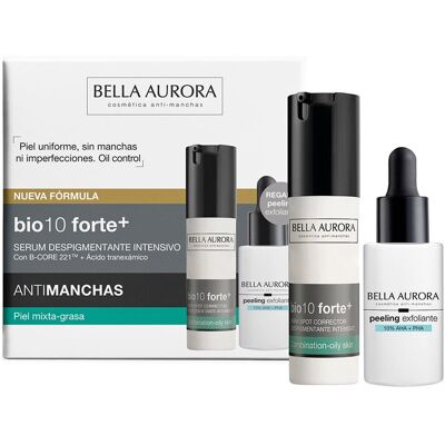 Bella Aurora Estuche Regalo Sérum Despigmentante Bio 10 Forte+ Piel Mixta-Grasa . Bella Aurora Estuche Regalo Sérum Despigmentante Bio 10 Forte+ Piel Mixta-Grasa .