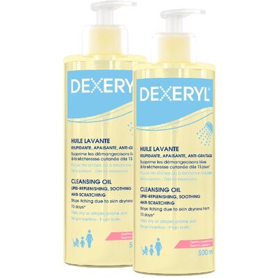 Dexeryl Aceite de Ducha Pack - Piel Seca - Aceite Limpiador Dexeryl Aceite de Ducha Pack - Piel Seca - Aceite Limpiador
