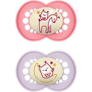 MAM Pure Night 6m Rosa - Chupete MAM Pure Night 6m Rosa - Chupete