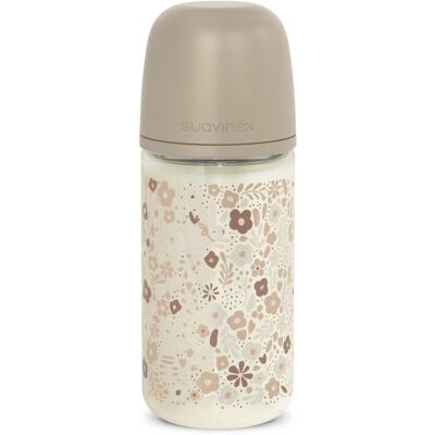 Suavinex Biberón vidrio con tetina Fisiológica SX Pro Wonderland 2.0 Flujo Lento 240ml. (17.8 X 7 X 7 Cm) Beige Sierra niño Suavinex Biberón vidrio con tetina Fisiológica SX Pro Wonderland 2.0 Flujo Lento 240ml. (17.8 X 7 X 7 Cm) Beige Sierra niño